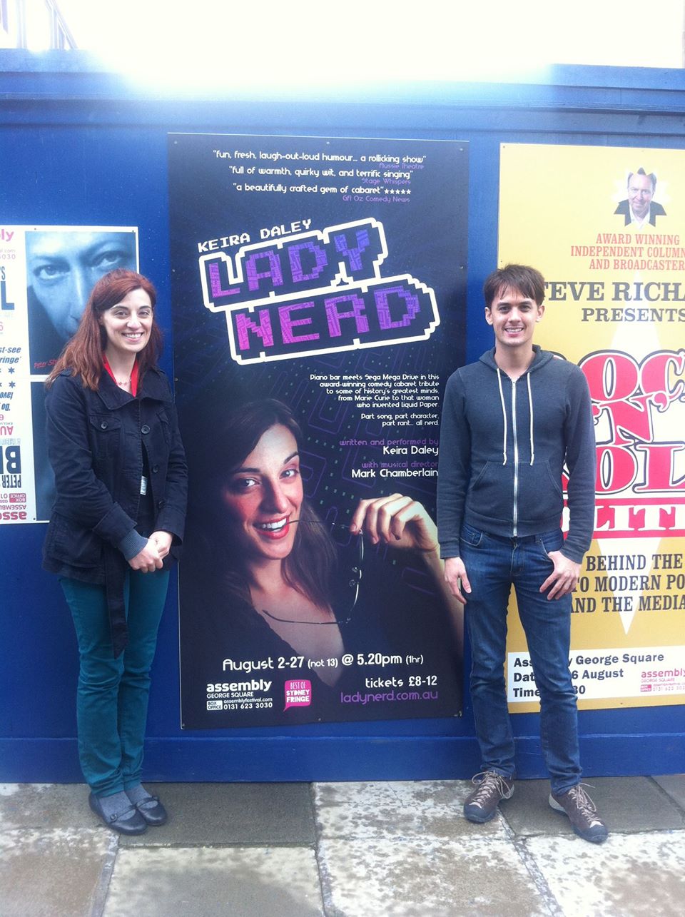 LadyNerd in Edinburgh 2012